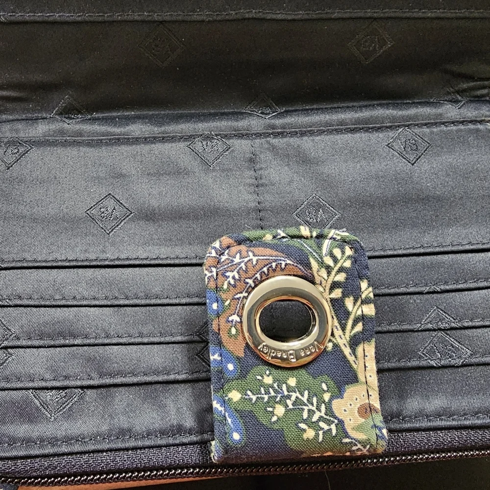 Vera Bradley Iconic RFID Turnlock Women's Wallet